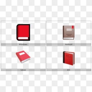 Closed Book On Various Operating Systems - Gadget Clipart