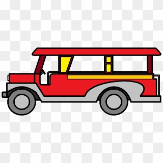 Jeepney Drawing Clip Art Transprent Png Free - Easy Drawing Of Jeepney Transparent Png