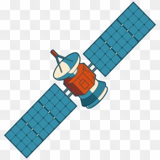 Satellite Nilesat Clip Art Satellites In Transprent - Satelites Png Transparent Png