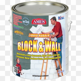 Block - Ames Bwrf5 Block & Wall Liquid Rubber Paint Clipart
