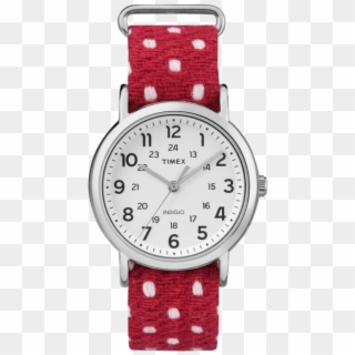 Timex Tw2r10400, "weekender" Red Fabric Watch, Indiglo, - 스누피 타이 맥스 Clipart