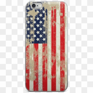 Fullsize Of Distressed American Flag - Mobile Phone Case Clipart