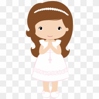 First Communion Girls Png Clipart