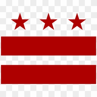 Dc - Washington Dc Flag Png Clipart