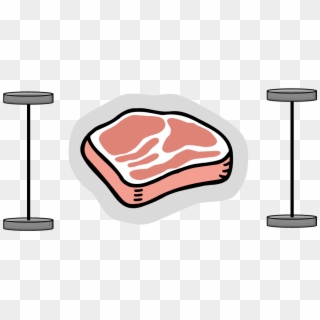 Meat Clipart Chip Free Collection - Fish And Meat Cartoon - Png Download