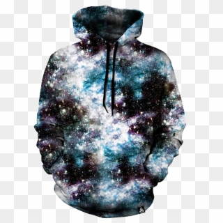 Space Dust Hoodie - Galaxy Black And White Hoodie Clipart