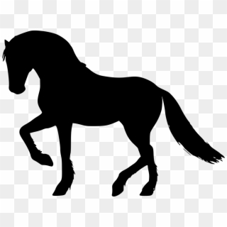 Silhouette, Horse, Gallop, Equestrian, Animal, Omnivore - Silueta De Un Caballo Clipart