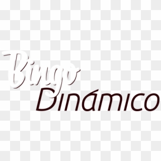 Bingo Dinámico - Calligraphy Clipart