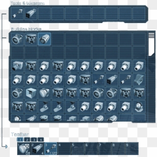 Tool Bar Config Menu - Space Engineers Block Icons Clipart
