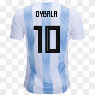 Argentina 2018 Home Jersey Dybala - Messi Argentina Jersey 2018 Clipart