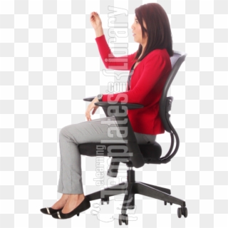 Explaining, Talking, Gesturing, Communication, Conversation, - Office Chair Clipart