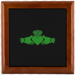 Irish Claddagh Jewelry Box ☘️ - Picture Frame Clipart