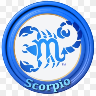 Zodiac Sign - Scorpio - Circle Clipart
