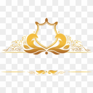 #monograma #shield #escudo #emblema #gold #golden #ouro - Events Management Background Png Clipart