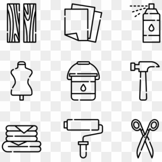 Arts And Crafts Icon Clipart