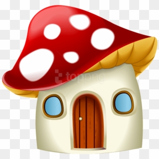 Download House Cartoon Photo - Smurf House Png Clipart