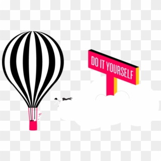 More Interested In The Retro Jams Stay Gold Holds Its - Hot Air Balloon Clipart