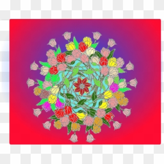 Flor-lista - Motif Clipart