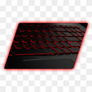 The G Series Sports A Red-backlit Chiclet Keyboard - Input Device Clipart