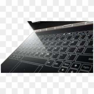 03 Yoga Book Close-up Kb - Lenovo Yoga Touch Keyboard Clipart