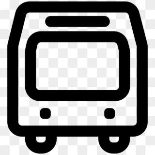 Bus Front Png - Metro Outline Clipart