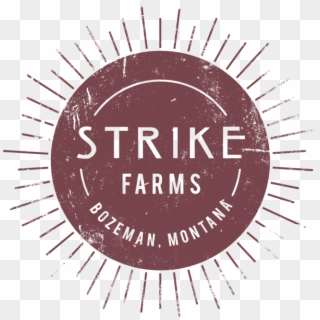 Strike Farms Vegetable Farming, Farm Logo, Farms, Montana, - Discount Card Clipart