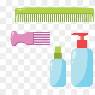 Comb, Graphic Design, Shampoo, Text, Brand Png Image - Shampoo Animado Png Clipart