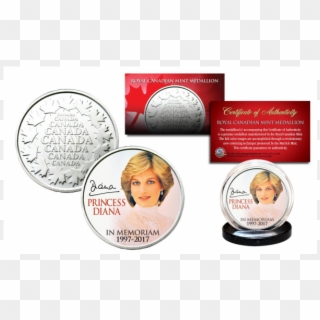 Princess Diana 1997-2017 20th Anniversary Royal Canadian - Canadian Mint Clipart
