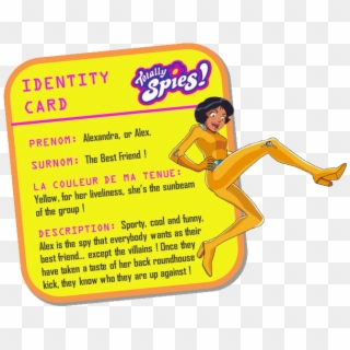 Alex - Totally Spies Clipart
