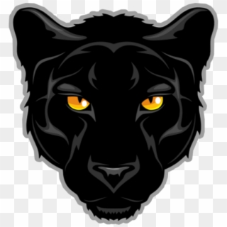 Black Panther Animal Face Clipart
