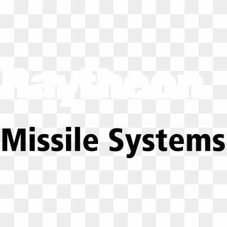 Raytheon Missile Systems Logo Black And White - Raytheon Clipart