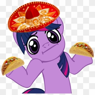Hat, Safe, Taco, Taco Twilight, Twilight Sparkle - My Little Pony Sombrero Clipart