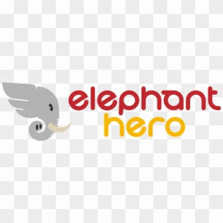 Elephant Hero Logo - Graphic Design Clipart