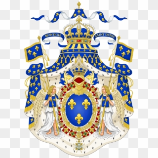 Grand Royal Coat Of Arms Of France - Royal Coat Of Arms Of France Clipart