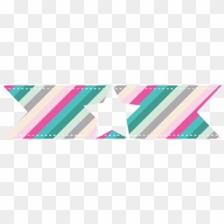 Ribbon Label Flag Stripes Star Png Image - Cinta Bandera De Colores Png Clipart