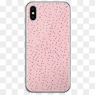 Small Dots On Pink Skin Iphone X - Mobile Phone Case Clipart