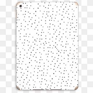 Small Dots On White Skin Ipad Air - Illustration Clipart