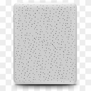 Small Dots On Grey Skin Ipad - Polka Dot Clipart
