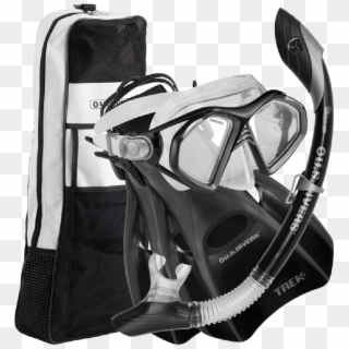 Aqua Lung Admiral Mask Fin Snorkel Set - Us Divers Snorkel Set Clipart