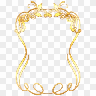 Frame Ornament Gold Decor - Picture Frame Clipart