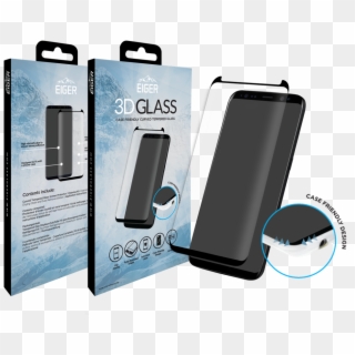 Eiger 3d Glass Screen Protector - Samsung S8 3d Glass Clipart