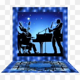 3 Dimensional View Of - Jazz Music Clipart
