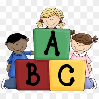 Abc School Children Funny Baby Images Clip Art - Cute Abc Clipart - Png Download