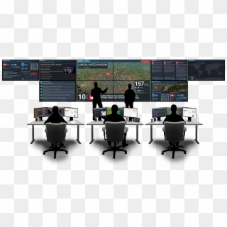 Command Center, Idv Solutions, Business, Technology, - Control Room Command Center Icon Png Clipart