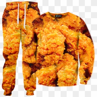 Fried Chicken Tracksuit Chicken Clothes, Chicken And - Fried Chicken Hoodie Clipart