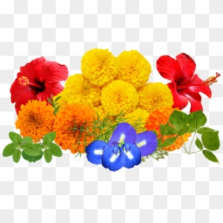 Flowers For Puja Png Clipart