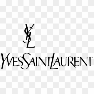 Yves Saint Laurent Logo2 - Yves Saint Laurent Logo Png Clipart