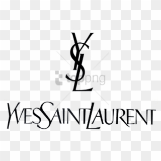 Free Png Yves Saint Laurent Rouge Pur Shine Lipstick - Yves Saint Laurent Parfum Logo Clipart