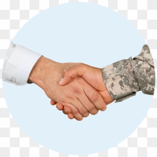 Shaking Hands Military Clipart