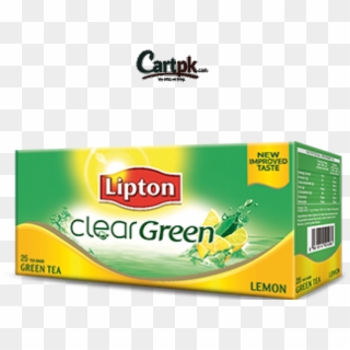 Lipton Clear Green Tea Lemon 25 Tea Bags - Lipton Green Tea Honey Lemon 25 Tea Bags Clipart